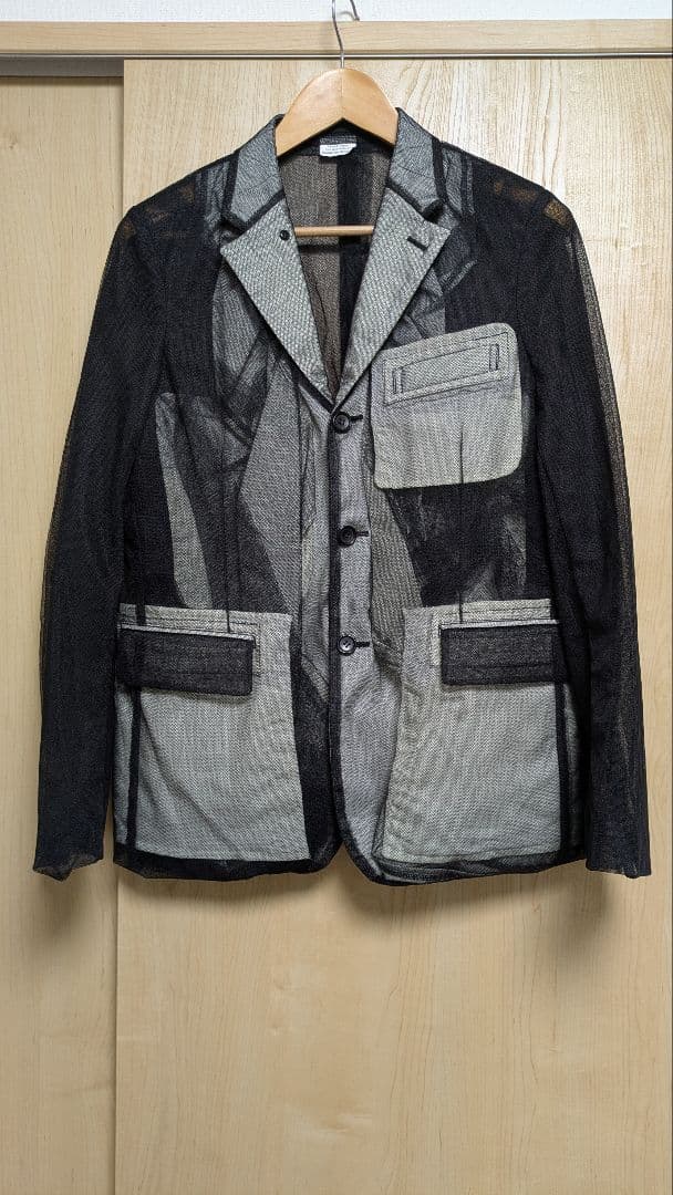 コムデギャルソンオムプリュス 25ss チュールジャケット