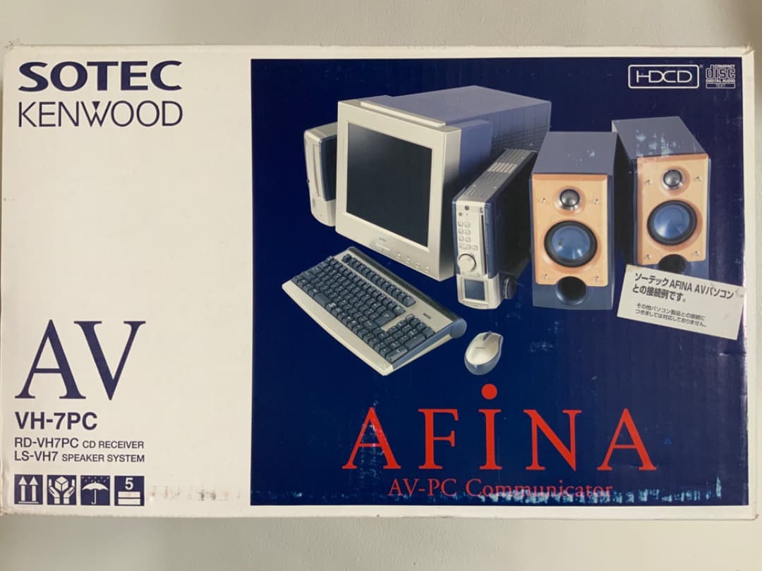 ケンウッド　SOTEC　AFINA　VH-7PC　CDコンポ