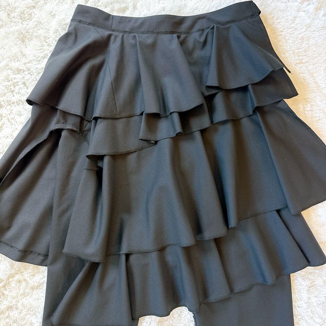 ブラックコムデギャルソン フリルスカート付きパンツ 初期 M