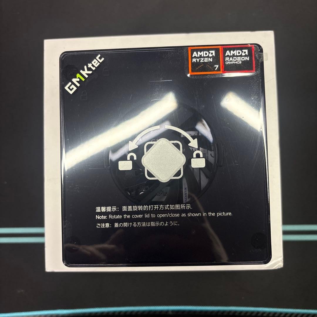 ミニPC gmktec nucbox k8 ryzen7 8845HS 1TB