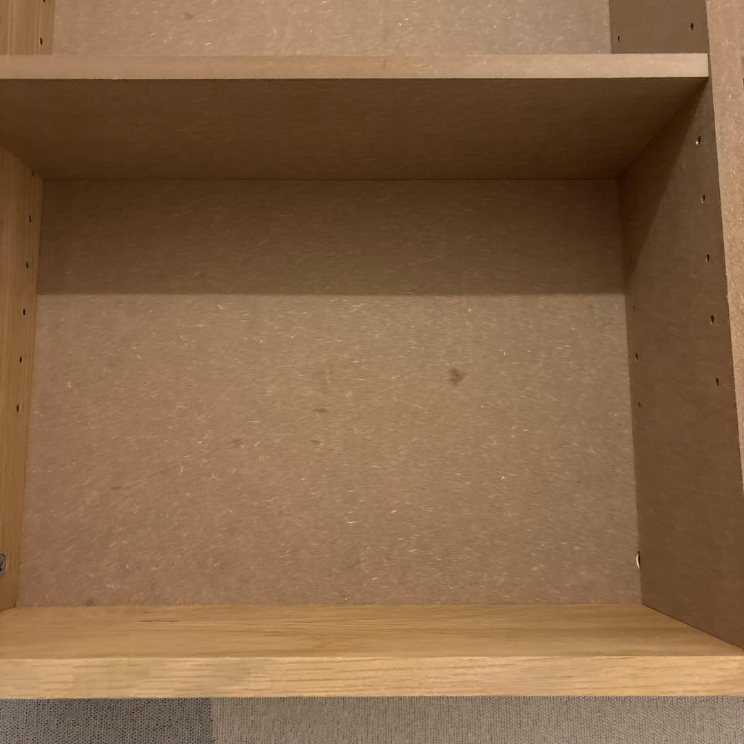 無印良品 ベッドフレーム下収納・大・オーク材 幅80×奥行90.5×高さ19cm