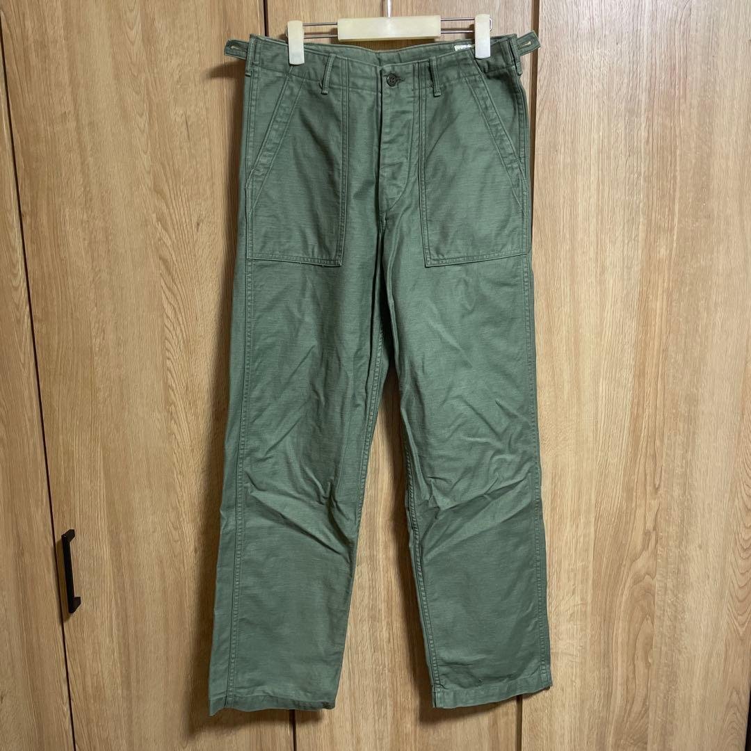 Orslow ファティーグパンツ ベイカーパンツ　サイズ2