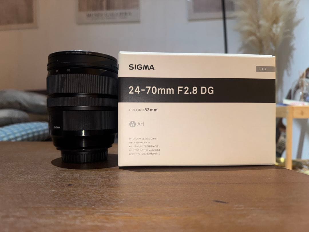 SIGMA 24-70mm F2.8 DG Art レンズ ef mount