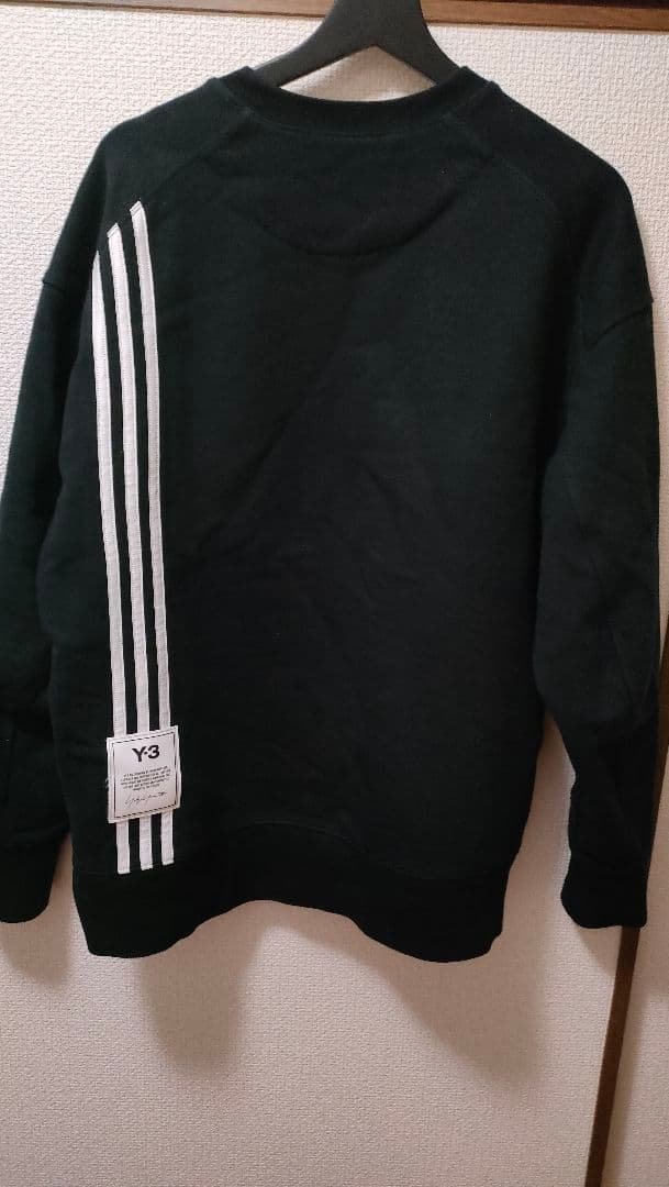 あっきー　超希少　Y-3 ブラック スウェット トレーナー