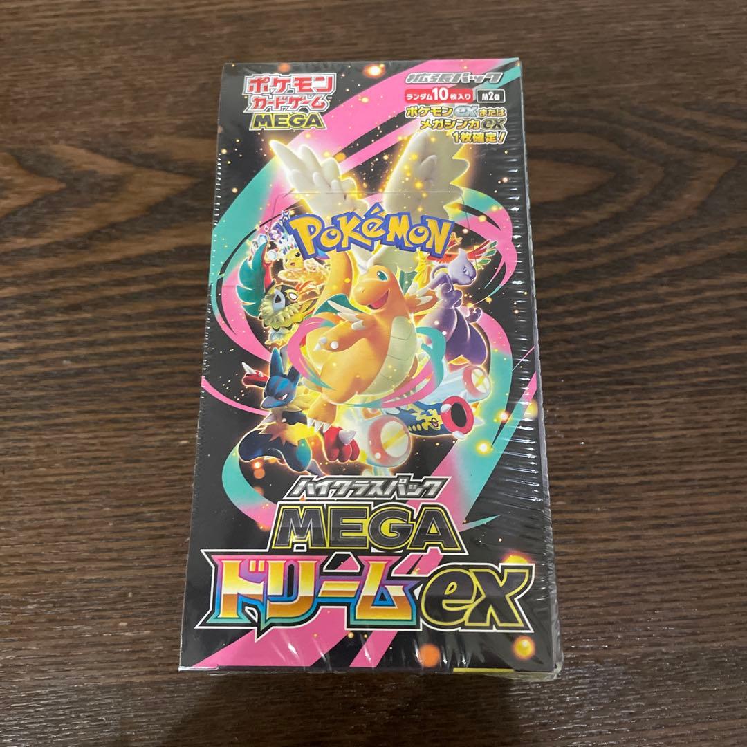 新品未開封　シュリンク付きポケモンカード MEGAドリームex 1BOX