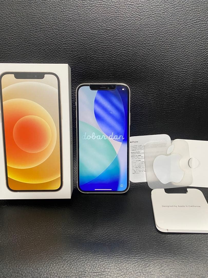 超美品❗️Phone 12 256GB ホワイト SIMフリー（バッテリー83%）
