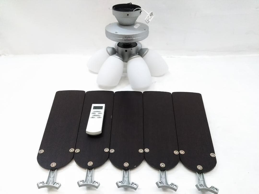 オーデリック SH9073LDR 6灯 5枚羽 シーリングファンLED ★