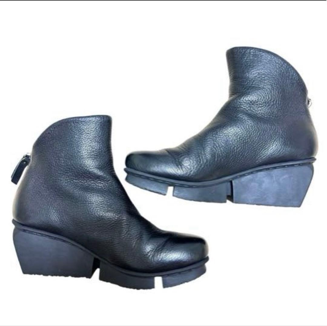 【美品】trippen SWIFT ジップ ショート ブーツ 36