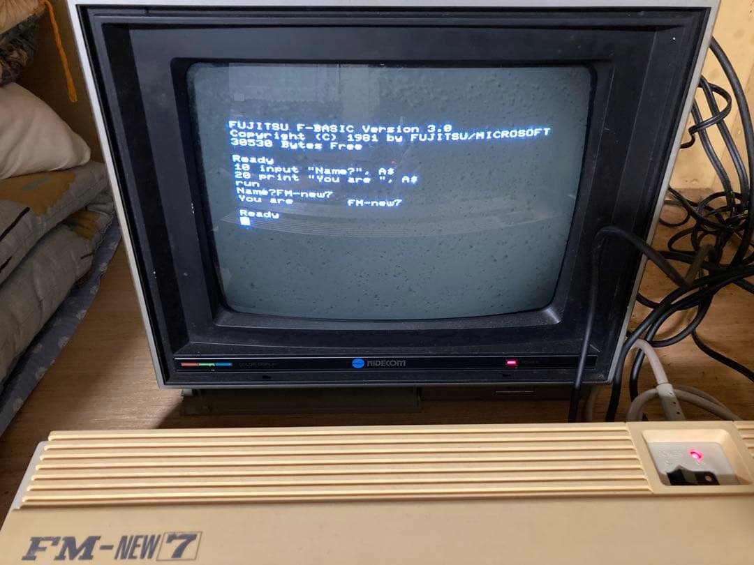 富士通　FM-NEW7