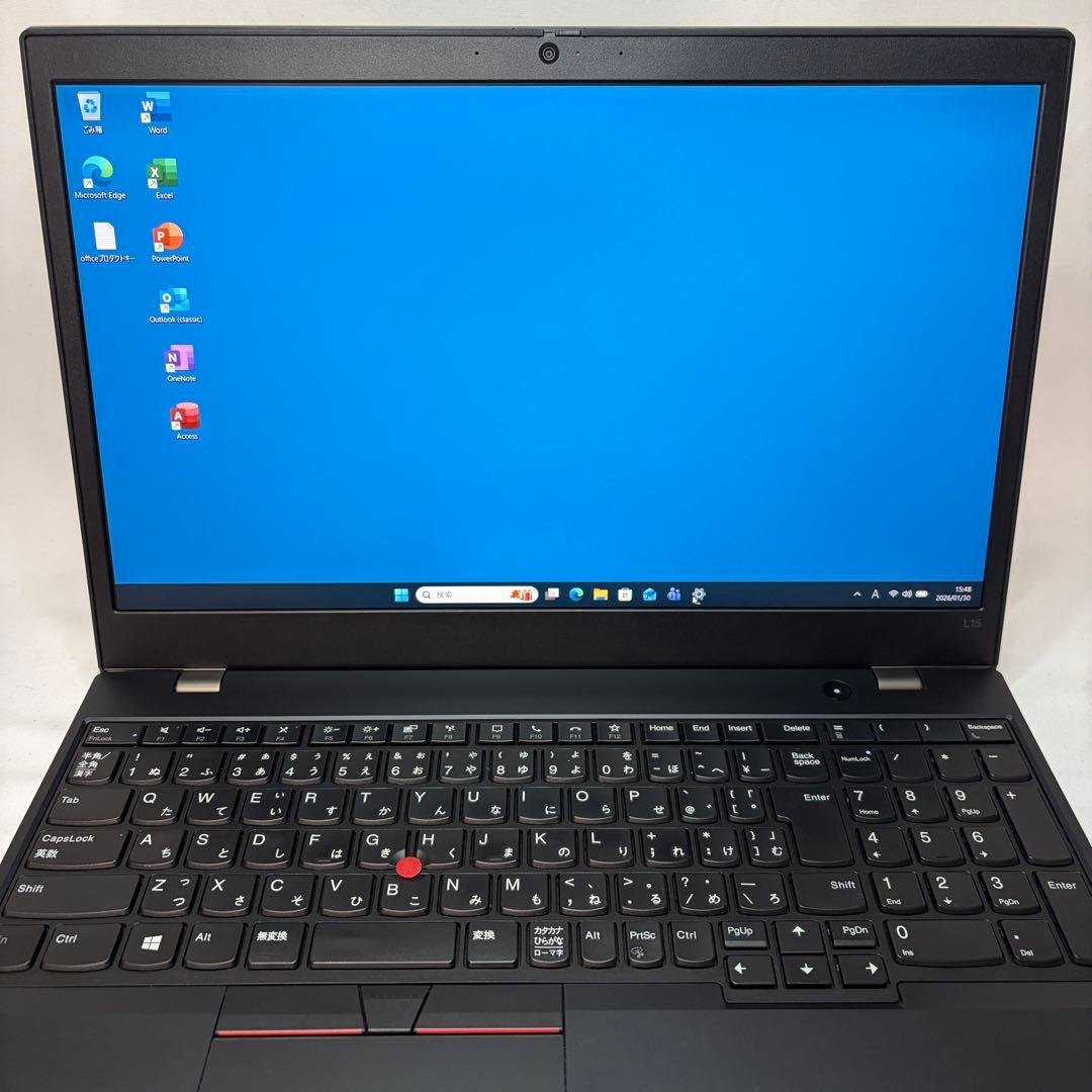 美品 ThinkPad L15 第10世代 i5 15.6型 フルHD オフィス