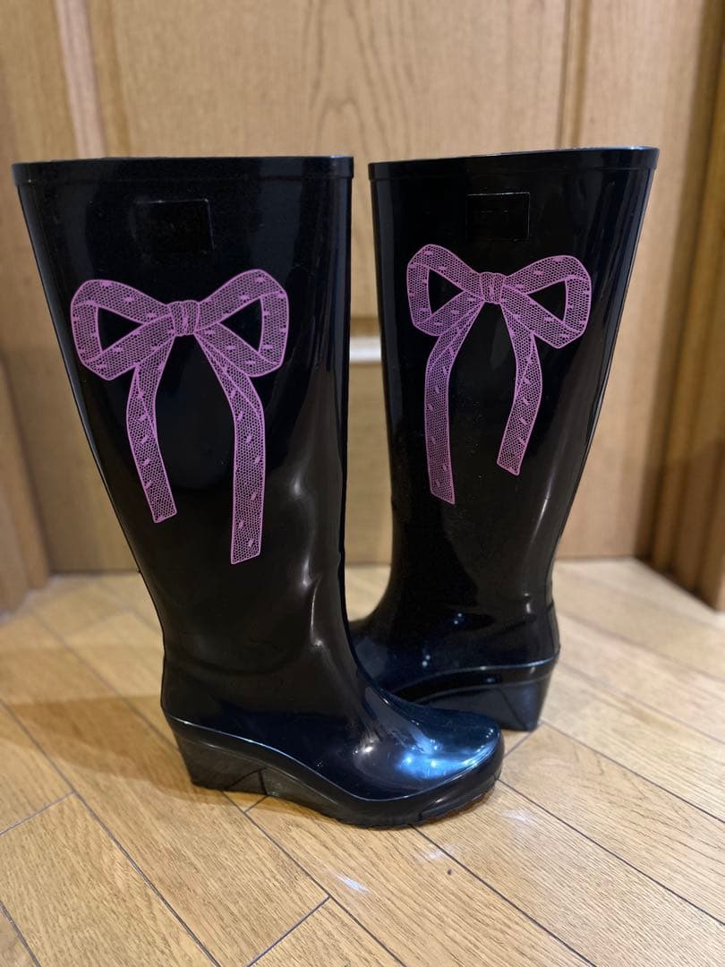 RED VALENTINO おしゃれなレインブーツ