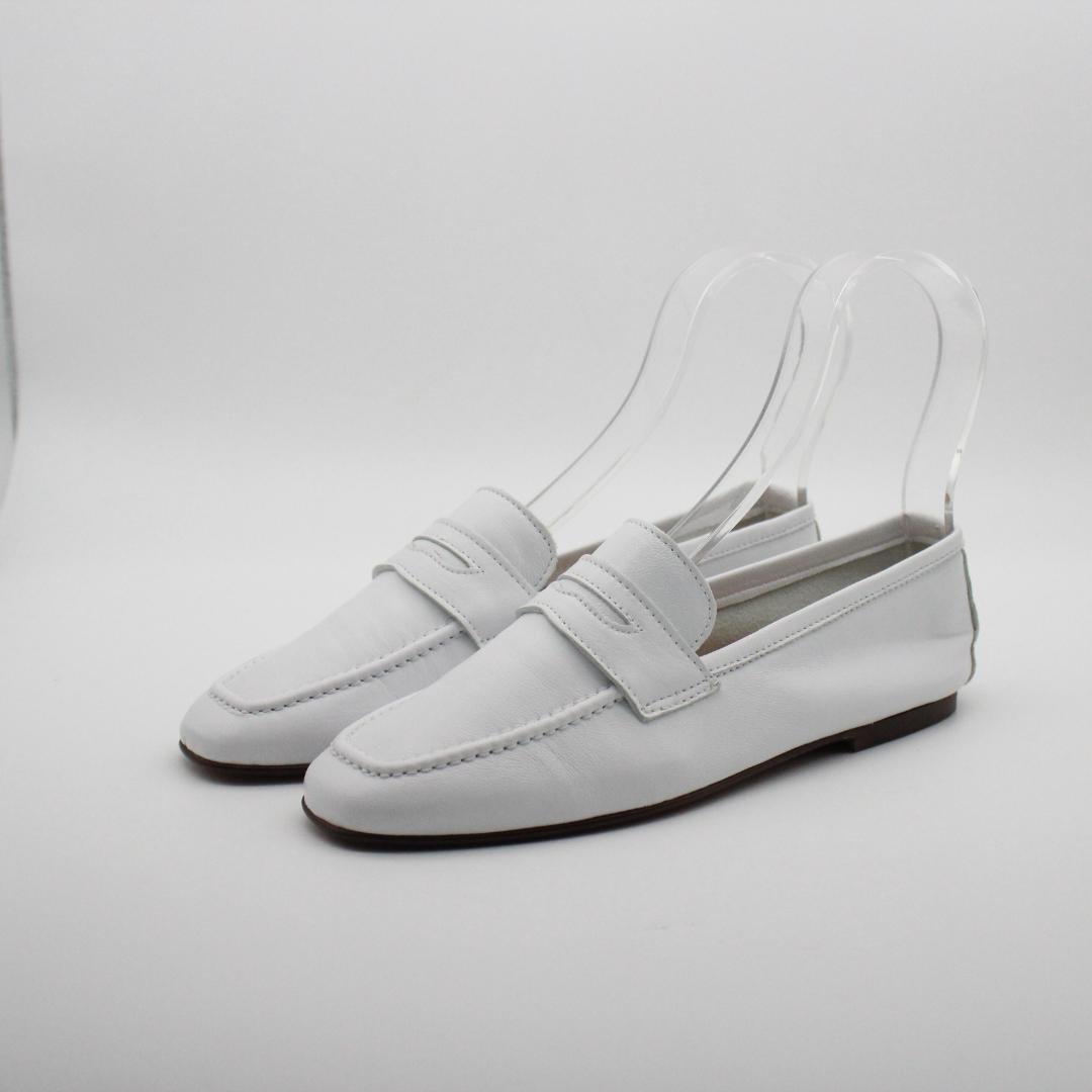 53■新品♪コルソローマ9 本革コンフォートローファー(37)