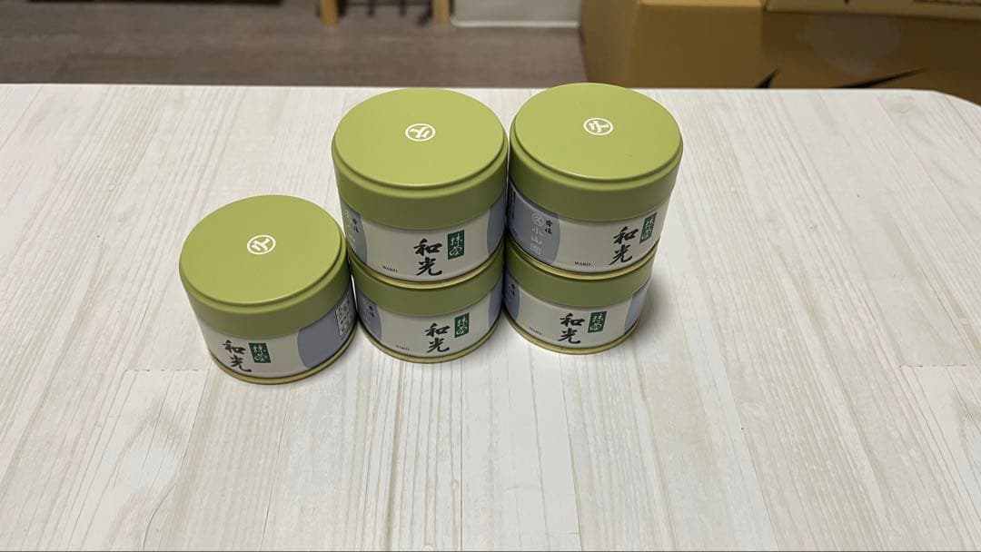丸久小山園 抹茶 和光20g缶5個