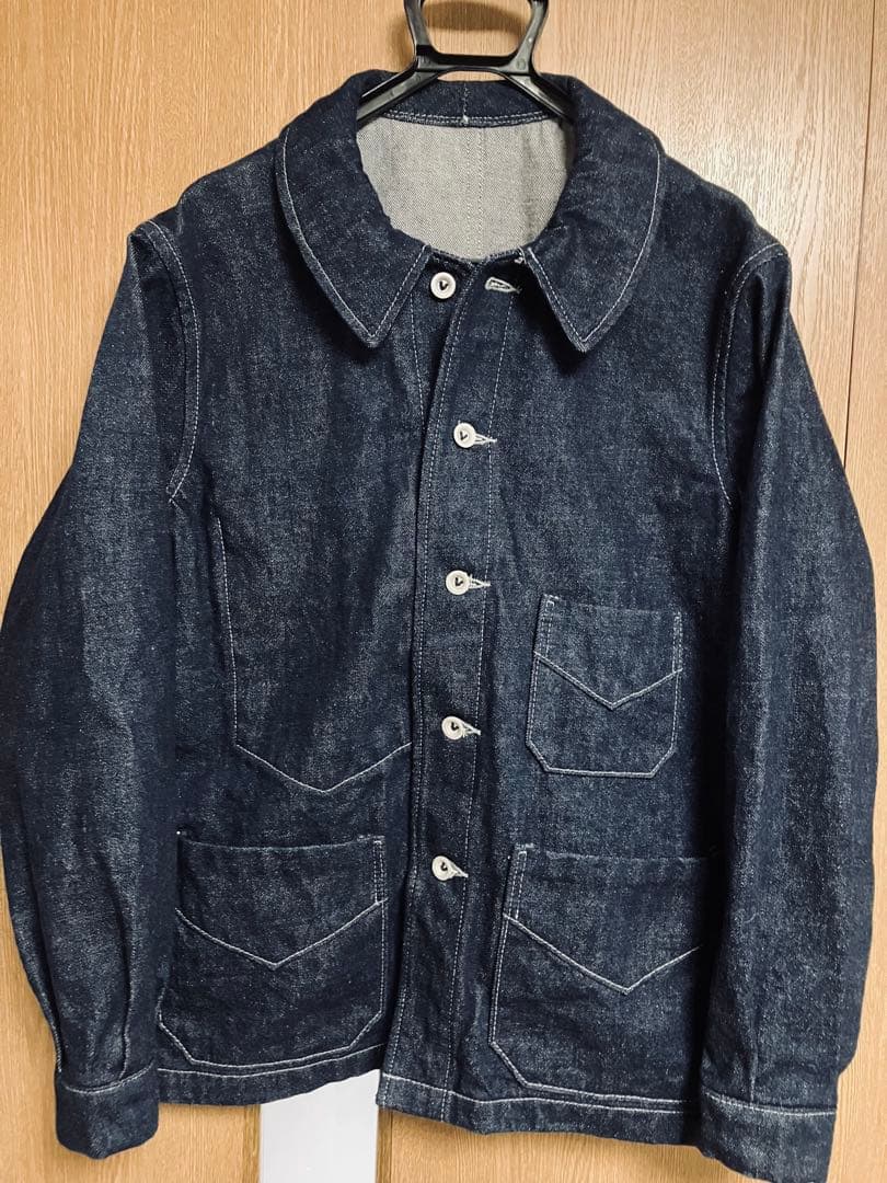 フレンチワークジャケット　デニム フランス
