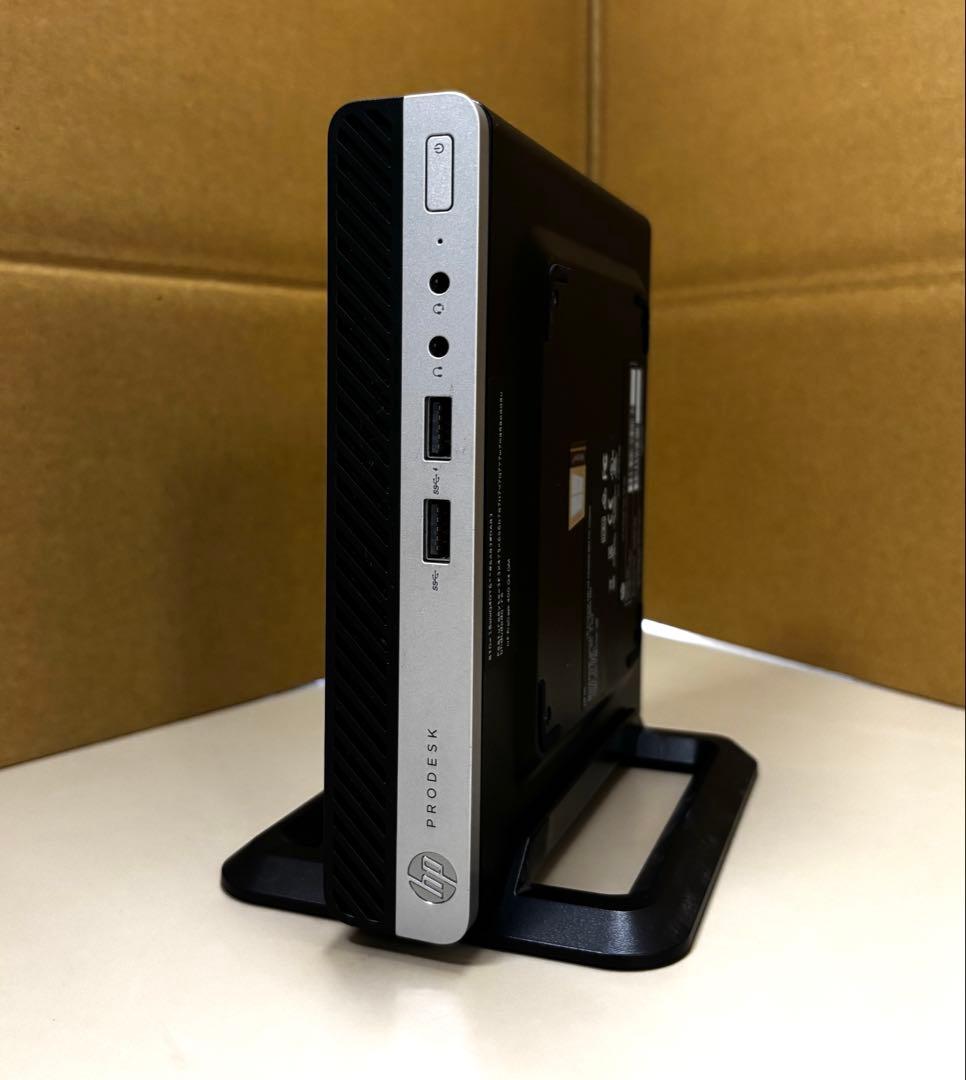 ミニPC HP EliteDesk 400 G4 DM