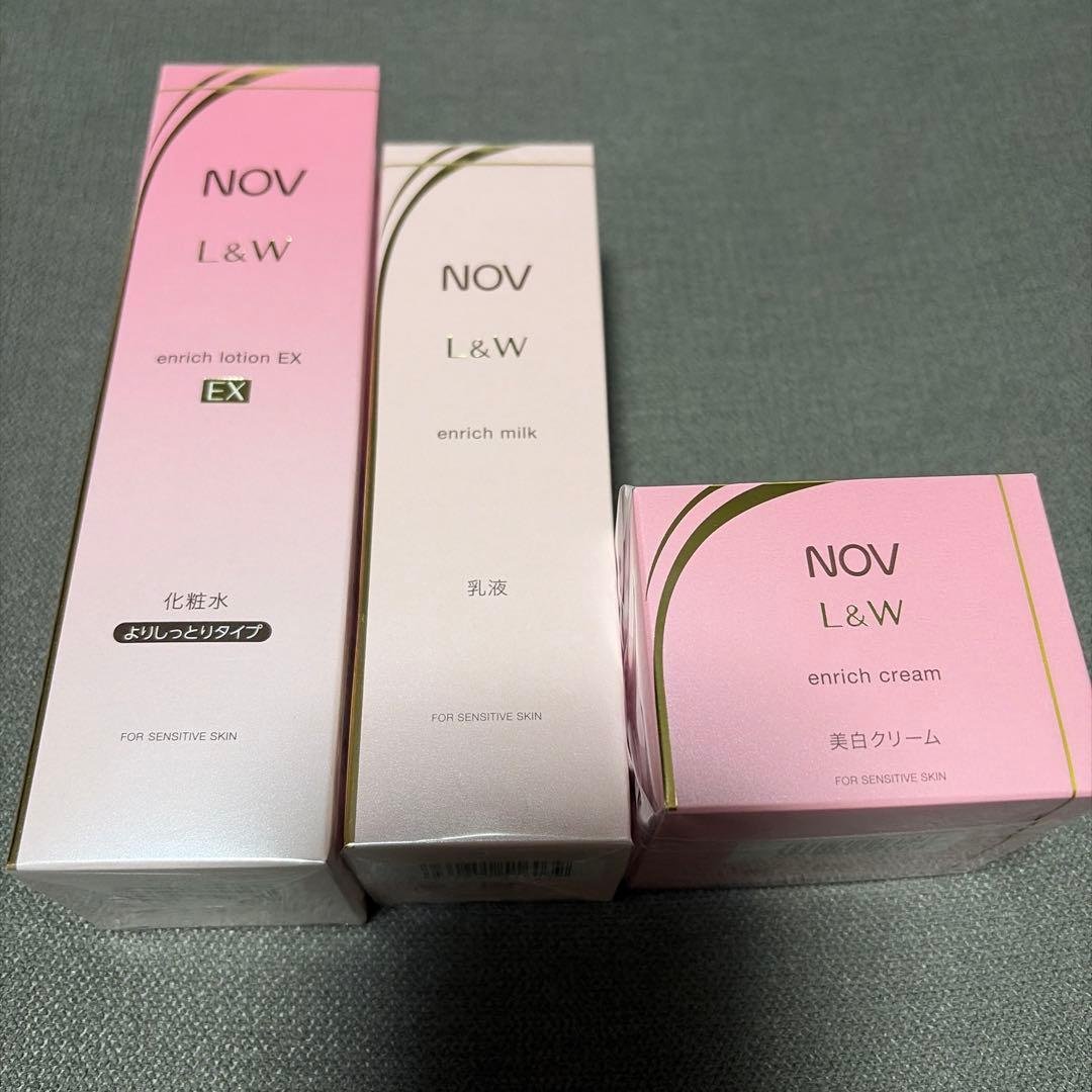 ノブ Nov L&W 3点セット