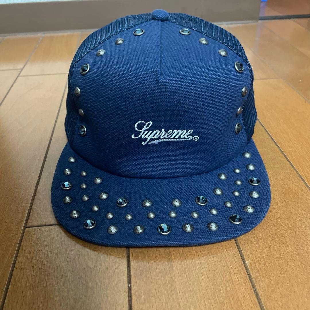 Supreme b.b.simon スタッズキャップ