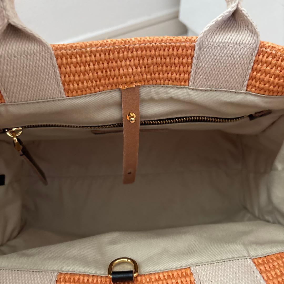 MARNI オレンジ スモールトート