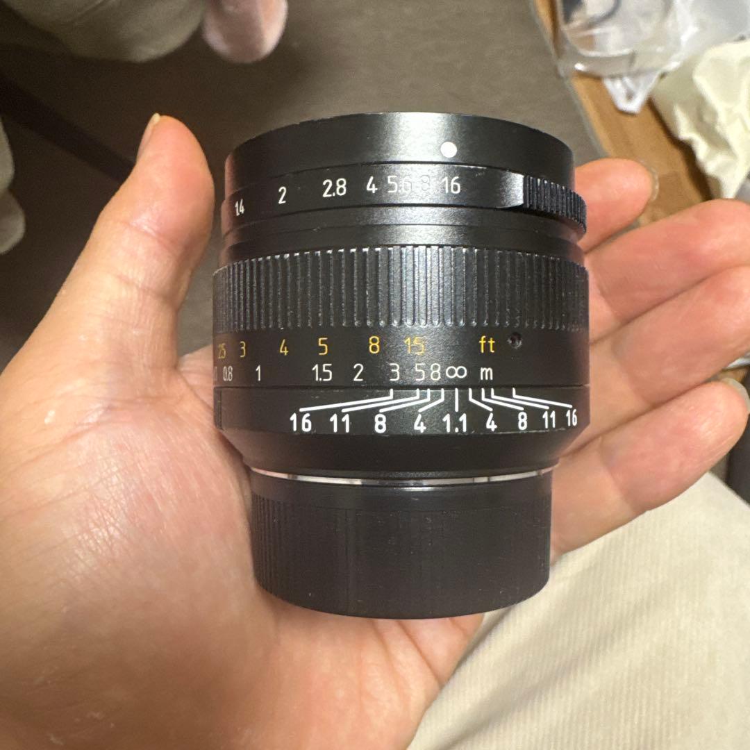7Artisans 50mm F1.1 ライカMマウント