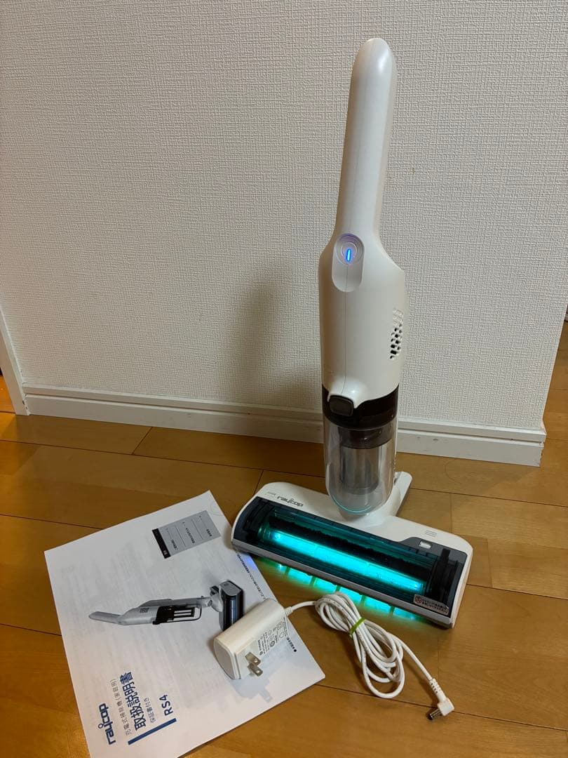 [美品]レイコップ　布団クリーナー　RS4-100JPWH