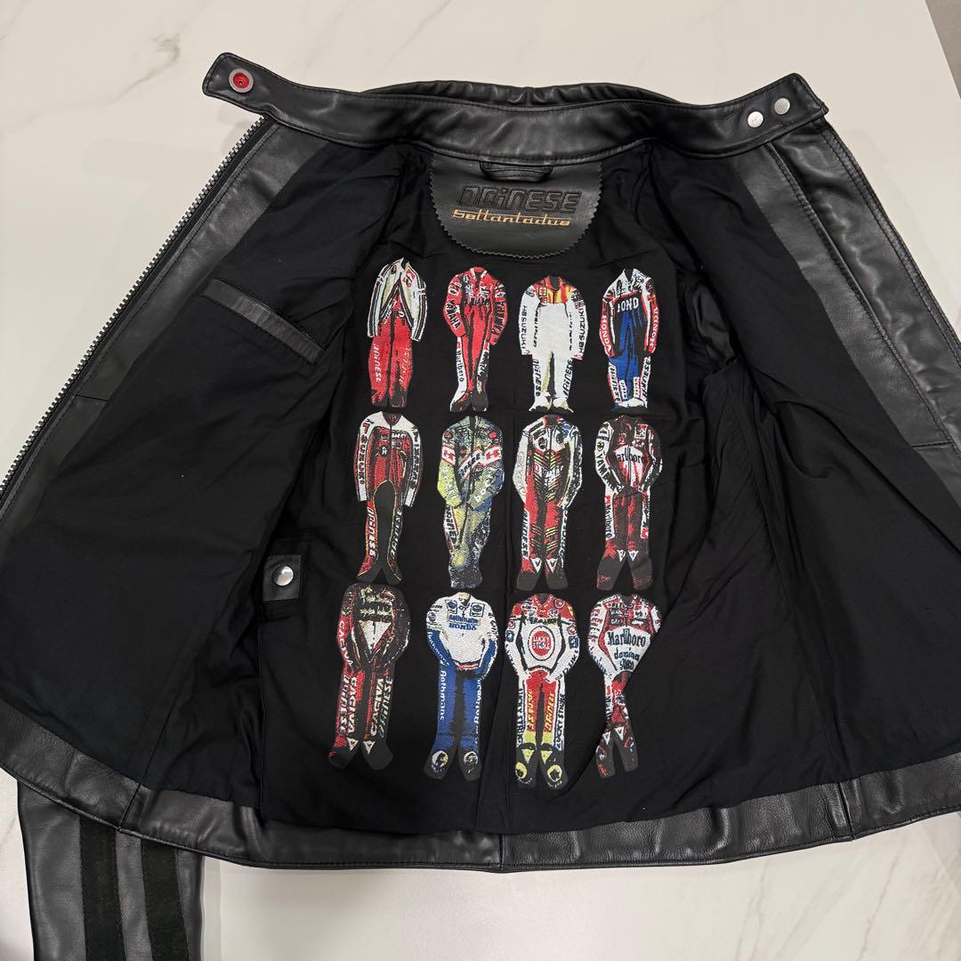 値下げ　レディースサイズ　ダイネーゼレザージャケット　dainese