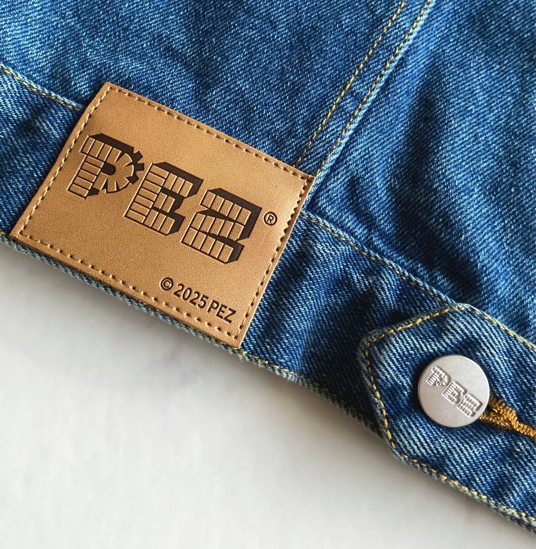 PEZ × ear PAPILLONNER ピンバッジデニムジャケット 25SS