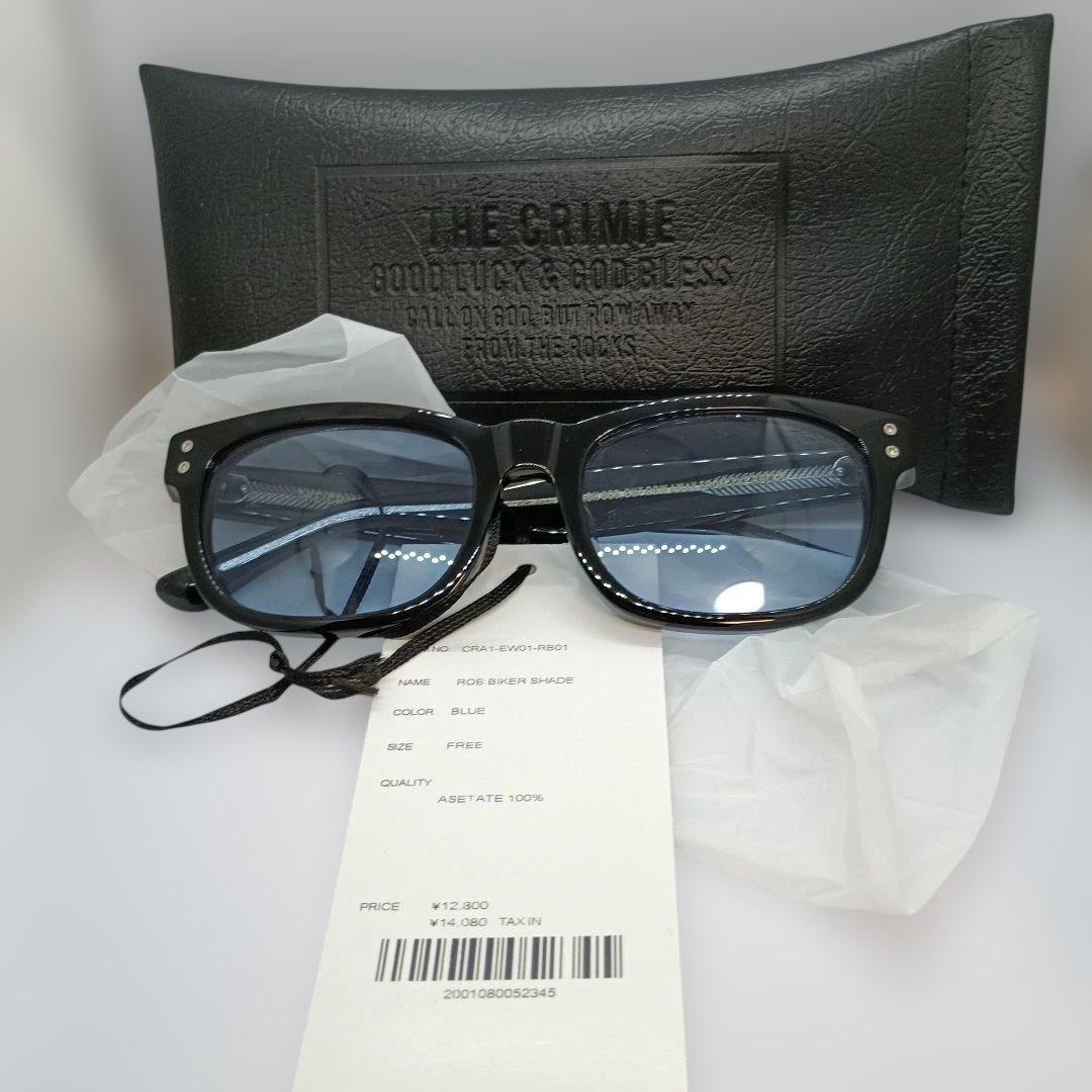 THE CRIMIE ROB BIKER SHADE ブルーサングラス