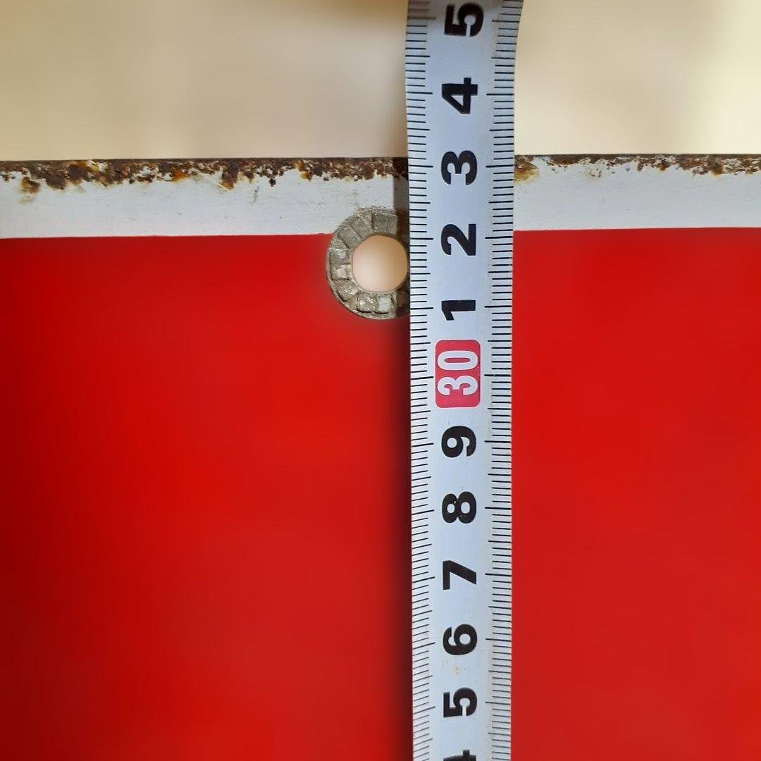 昭和レトロ　3枚 大型 看板　当時物　ホーロー看板 アルミ看板 金属看板